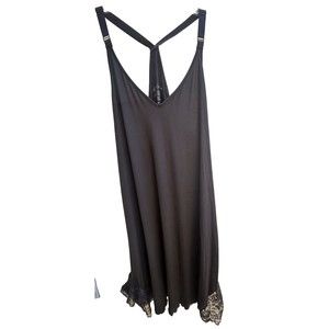 Lilac & London Lingerie/Lounge for Women Lace Chemise Slip Dress Large